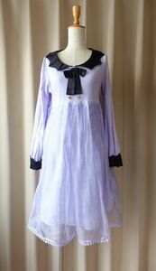 ANGELIC PRETTY Angelic Bat cut One-piece 