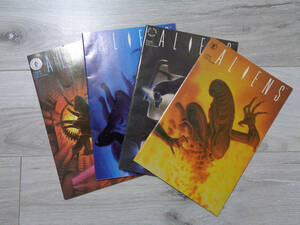  Чужой темный шланг комикс ALIENS #1 #2 #3 #4 4 шт. комплект прекрасный товар 