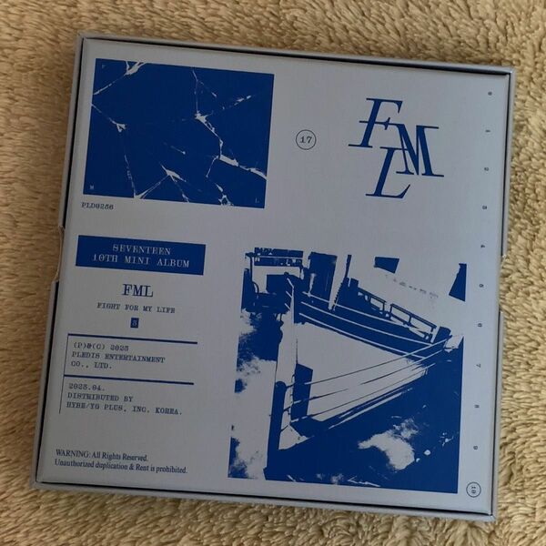 SEVENTEEN 10th Mini Album「FML」Version C