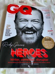 British GQ 2019年6月号 表紙: Ricky Gervais リッキー・ジャーヴェイス, Sam Smith など