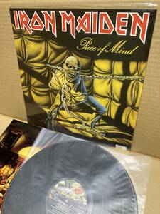 PROMO EMS-91057！美盤LP！アイアン・メイデン Iron Maiden / Piece Of Mind 頭脳改革 Toshiba 見本盤 SAMPLE 1983 JAPAN 1ST PRESS NM