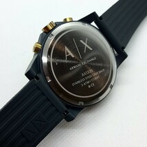 ★宅急便送料無料！電池新品！☆ARMANI EXCHANGE アルマーニ・エクスチェンジ クロノグラフ AX1335☆美品即決！★_画像5