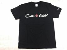 【送料無料】 Car Guy Racing カーガイ Delawear モータースポーツ レーシング チーム バックプリント有 半袖Tシャツ メンズ S 黒_画像1