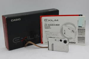 【返品保証】 【元箱付き】カシオ Casio Exilim EX-S20 5.6mm F3.5 コンパクトデジタルカメラ C5434
