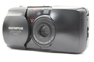 【返品保証】 オリンパス Olympus μ Zoom Panorama ブラック Multi AF 35-70mm コンパクトカメラ C5534