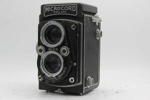 【訳あり品】 マイクロコード Microcord England Xpres 77.5mm F3.5 二眼カメラ C6152