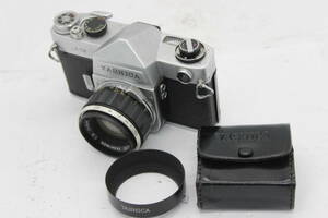 【返品保証】 ヤシカ Yashica J-3 Auto Yashinon 5cm F2 ボディレンズセット C6371