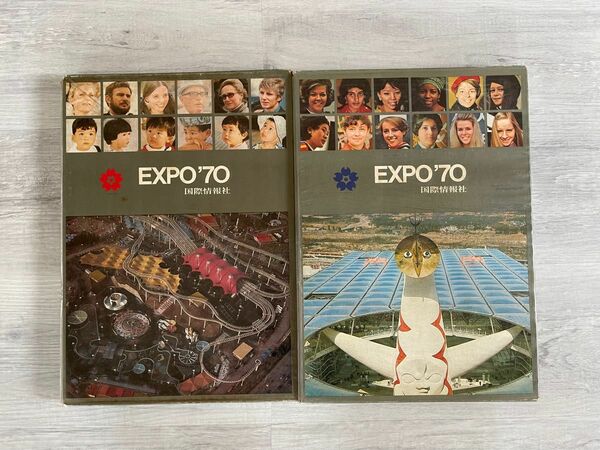 ☆ EXPO'70 日本万国博覧会 人類の進歩と調和 上下巻 2冊セット ☆