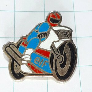 送料無料)elf レーシングバイク オートバイ ピンバッジ PINS ピンズ A16265