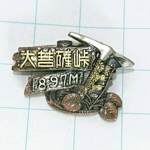 送料無料)大菩薩峠 ご当地 観光地 登山 山登り 旅行 記念 山バッジ ピンバッジ PINS ピンズ A16642