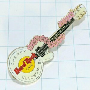 送料無料)Hard Rock Cafe チェリーブロッサム 桜 ギター ハードロックカフェ ピンバッジ PINS ブローチ ピンズ A16723