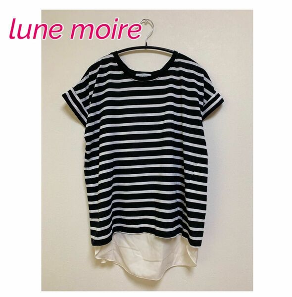 lune moire チュニックトップス