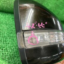 ♪♪ムーブカスタム Xリミテッド L175S 右 ドアミラー サイドミラー カラー X10 ブラック カプラ1ヶ7P （W3768）♪♪_画像3