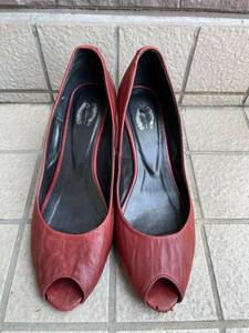 [ прекрасный товар ]ruchiRucci туфли-лодочки 39 красный оттенок красного 24.5 натуральная кожа обувь обувь открытый tu[ анонимность рассылка возможность ]