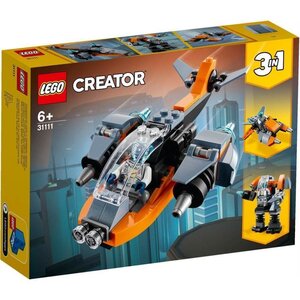  Lego LEGOklieita- Cyber drone airplane 3in1 31111 intellectual training toy toy block new goods unopened 