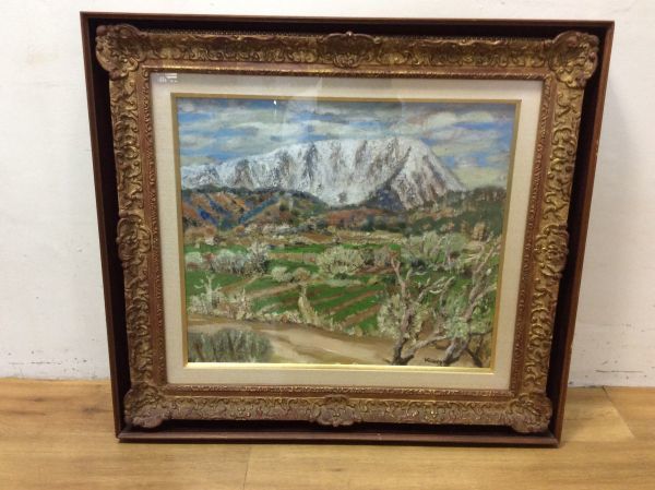 Yahoo!オークション -「大山」(油彩) (絵画)の落札相場・落札価格