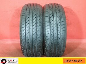 215/55R18●COOPER EVOLUTION CTT/ 中古 ★ 2本(T-3968A)送料無料/沖縄別途