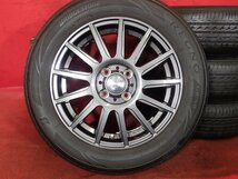 R15●【ウェッズ製：アクア等：ガンメタ色】中古ホイール＋ラジアル175/65R15 B.S REGNO ★4本(TH-3977A)送料無料/沖縄配送不可_画像5