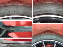 R17●【キューブＺ12：ティーダＣ11等：ブラックポリッシュ】中古ホイール＋ラジアル205/45R17TOYO ★4本(TH-3991A)送料無料/沖縄配送不可_画像10