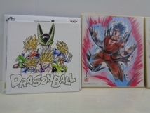 即決　バンダイ ドラゴンボール 色紙ART 3種セット レア箔押し含む ＋ 一番くじ　ボールドキャンパス 新品未使用（絵柄確認のみ）_画像3