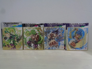 即決　バンダイ ドラゴンボール 色紙ART7 ４種セットレア箔押しセット　新品未使用（絵柄確認のみ）　しきし