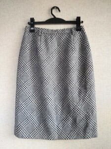 * очень красивый товар Shinka прекрасное качество шерсть 100% подкладка cupra узкая юбка 11 номер сделано в Японии Mrs. *