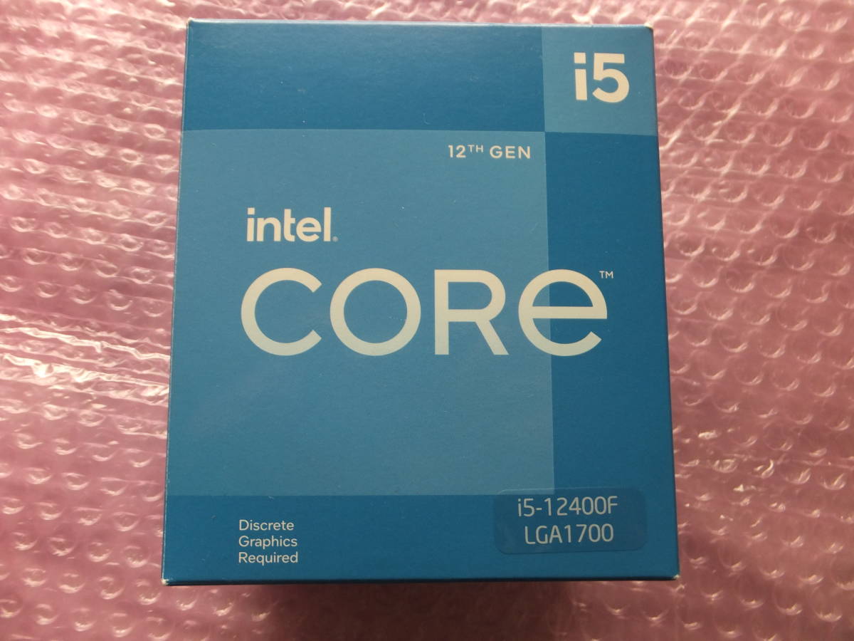 Intel Core i5-12400F 2.5GHz/SRL4W/6C12T/TDP 65W/Alder Lake/LGA1700