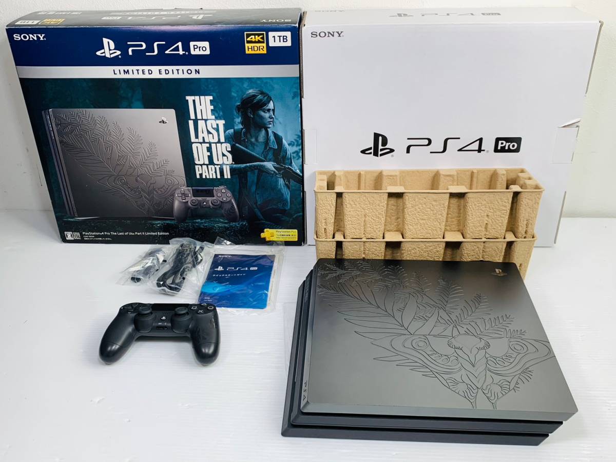 正規激安】 ps4 プレイステーション4 pro THE LAST OF US 2限定版 本