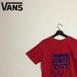 【超定番】VANS☆ワンポイントロゴ入り半袖Tシャツ　人気カラー メンズライク