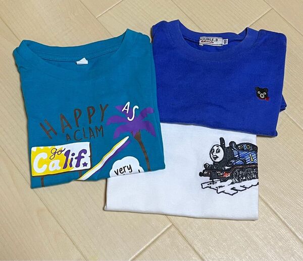 3着セット 半袖 Tシャツ 100cm