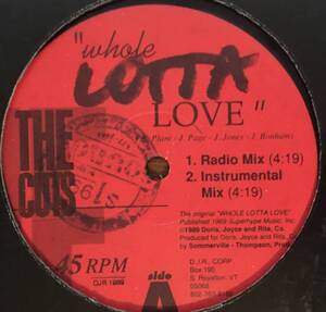 プライベートプレス★The Cuts /Whole Lotta Love 12inch /委P