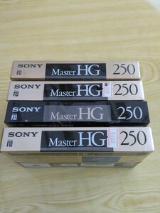 SONY βテープビデオテープHG 4本セット