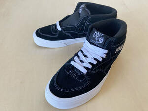 23.5cm バンズ ハーフキャブ VANS HALF CAB BLACK/WHITE US5.5/23.5cm VN000DZ3BLK