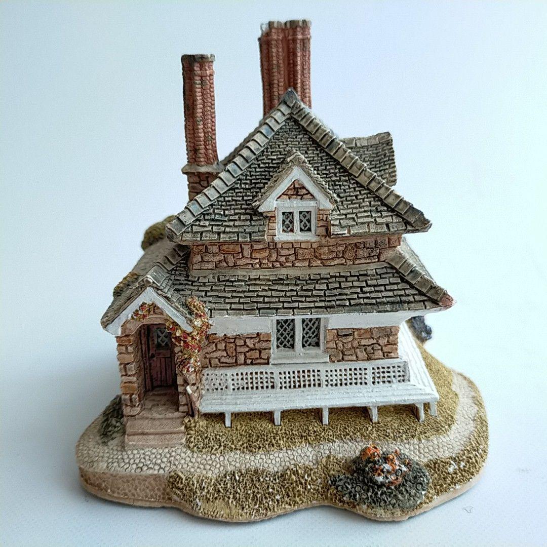 リリパットレーン LILLIPUT LANE｢Diamond Cottage｣ミニチュアハウス イギリス 英国 置物 ヴィンテージ アンティーク ハンドメイド, インテリア小物, 置物, 洋風