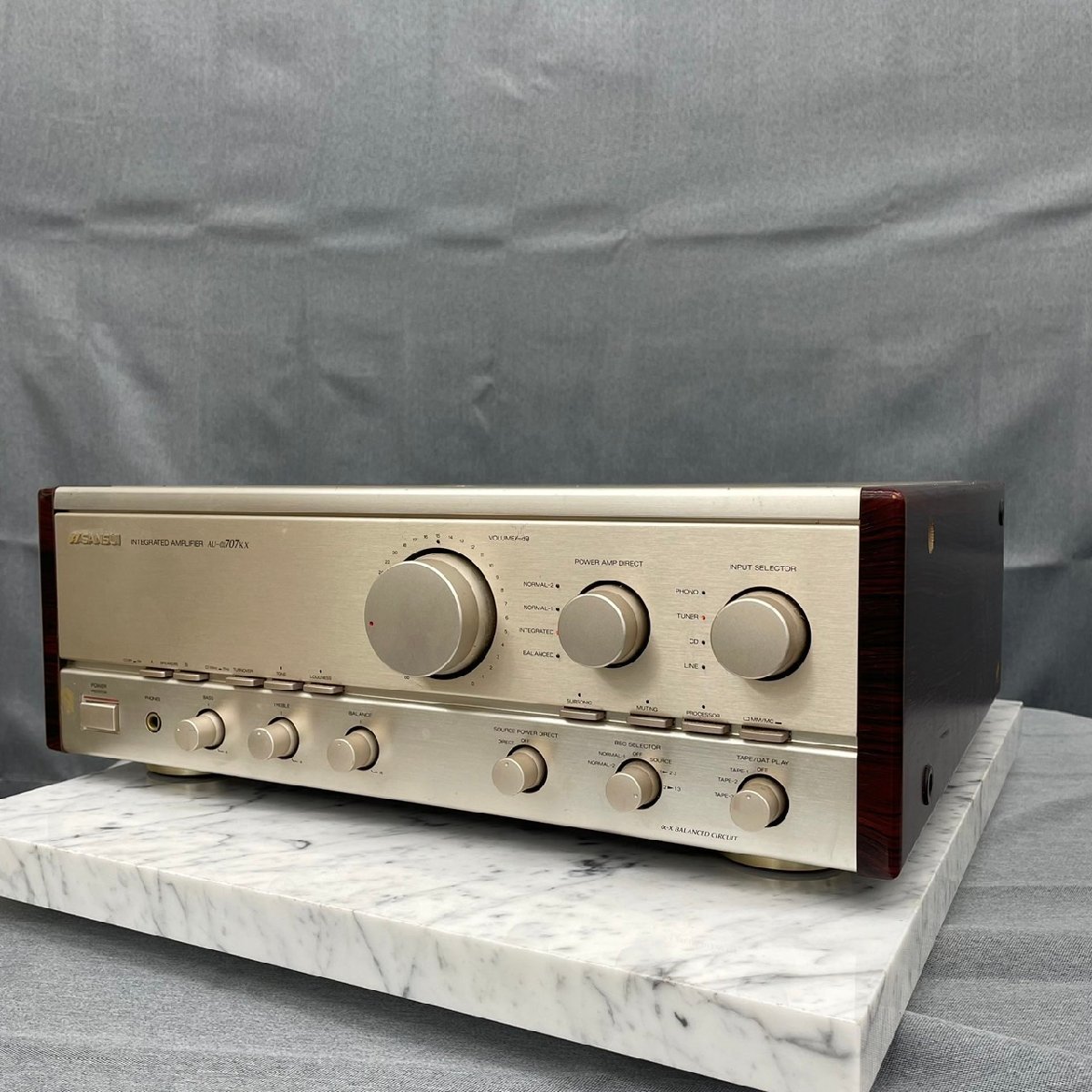 格安 SANSUI プリメインアンプ AU-α707KX サンスイ