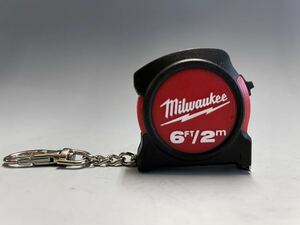 Milwaukee ミルウォーキー コンベックス スケール メジャー 2m 6 ft. キーチェーン Keychain Tape Measure