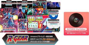 【新品未開封】【Amazon限定】Switch「R-GEAR」DLC配信+レイズ アーケード クロノロジー 特装版 ファミ通DXパック オリジナルステッカー付