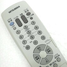 G 保証有り 良品 送料無料 MITSUBISHI 三菱　ビデオ/テレビリモコン　純正　RM75102 _画像2