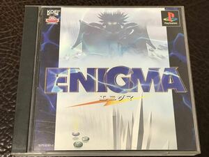 ★ 送料無料 PS1 アクション ★ エニグマ ENIGMA 動作確認済 説明書付き 帯付き ★