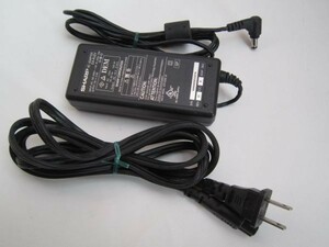 SHARP AC adaptor EA-RJ2V 19V 3.16A