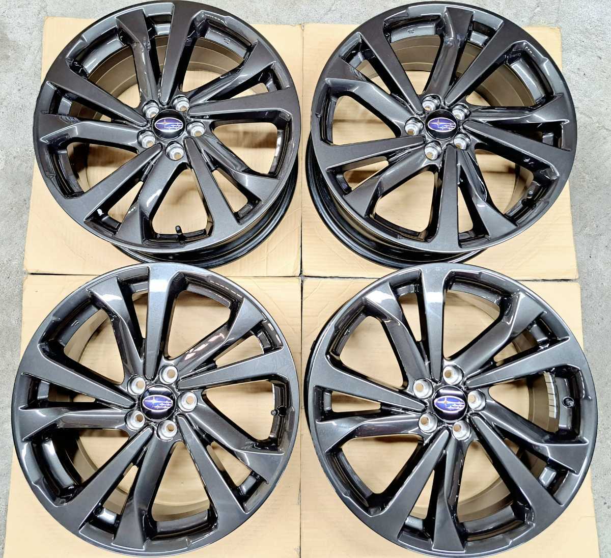ヤフオク! -「スバル純正ホイール 新車外し」の落札相場・落札価格