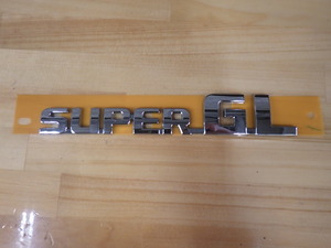 新品未使用 200系 ハイエース レジアスエース SUPER GL スーパーGL バックドア エンブレム 純正品