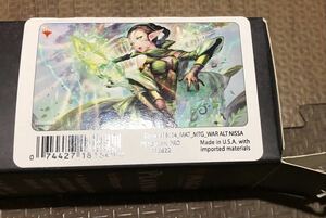 [ new goods unopened ] Ultra*Pro MTG light . large war official play mat Japan original art [ nissa ]