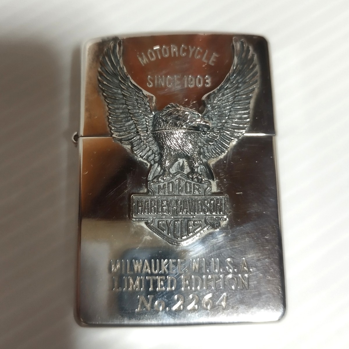 有名な高級ブランド Eagle ジッポー (ハレー Harley-Davidson 限定品