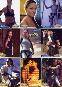 トゥームレイダー２ TOMB RAIDER２ 海外版トレカ 81枚セット LARA CROFT TOMB RAIDER THE CRADLE OF LIFE PREMIUM TRADING CARDS