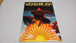 □　ウィッシュボーン・アッシュ　WISHBONE ASH　1975ツアーパンフレット　※管理番号 pa1554