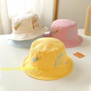  child hat lovely hat baby. sunshade cap girl man spring . summer. kindergarten outdoors going out travel 1-2 -years old 45-48cm lovely shape, colorful ./ yellow 