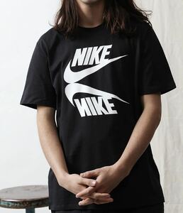 M NIKE 反転 EXCLUSIVE 半袖Tシャツ ナイキ フリークスストア 限定 ブラック 黒 別注 カットソー NIKE SB ゴツナイキ 風車 カマボコ