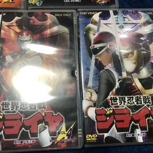 ☆ 特撮DVD 世界忍者戦ジライヤ 全5巻セット 検// メタルダー ジバン ウインスペクター ジャンパーソン ビーファイター 宇宙刑事の画像4