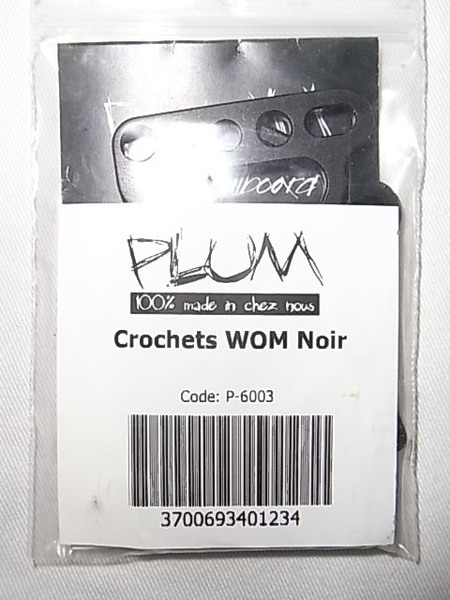 期間数量限定送料込み!!正規新品 PLUM Splitboard Accessoires WOM Hooks Black / プルーム スプリット コネクションフック ブラック